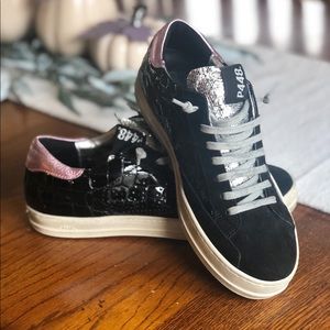 New- Never Worn Black Patent Leather P448’s- 39